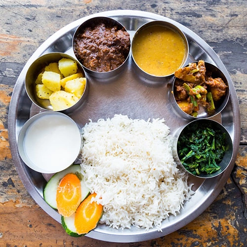 Himalayan food in Nepal