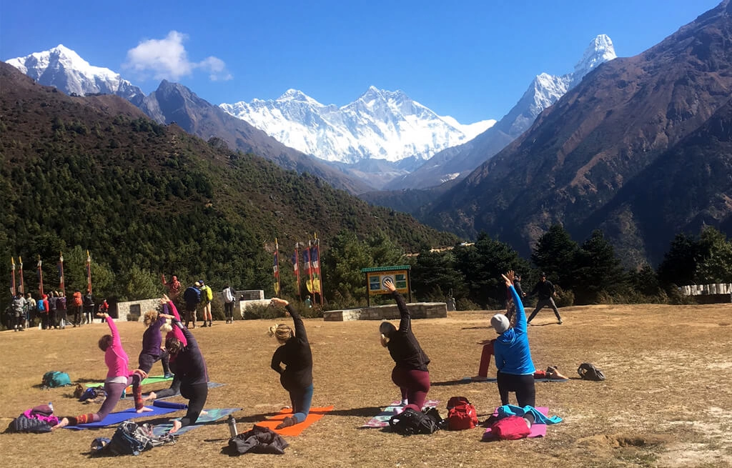 Everest trek with Yoga Retreat