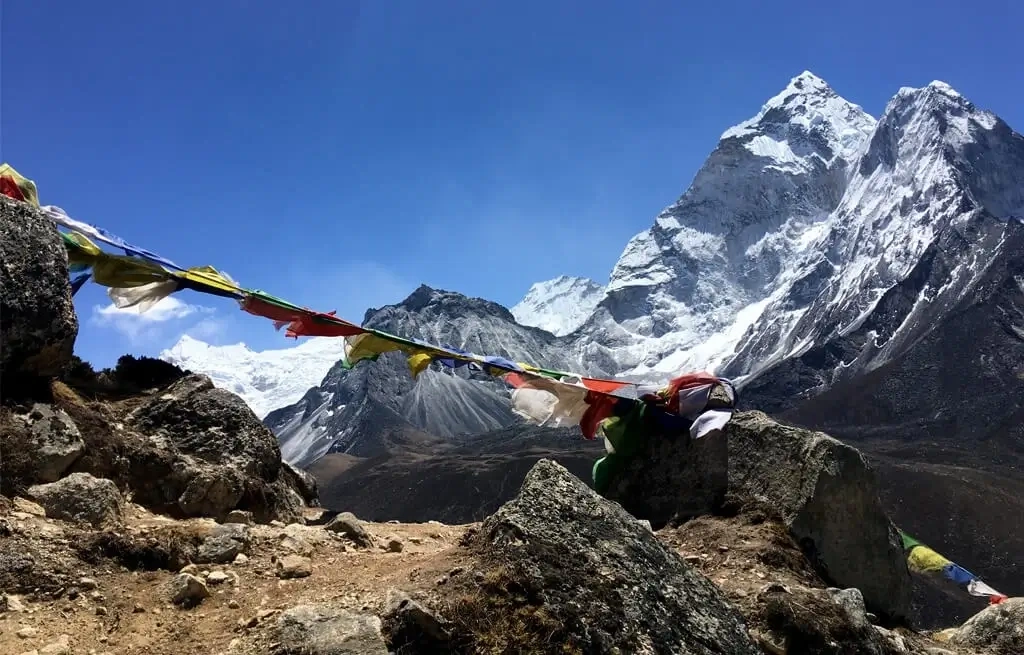 Web banner for the Everest Base Camp and Gokyo Valley Trek