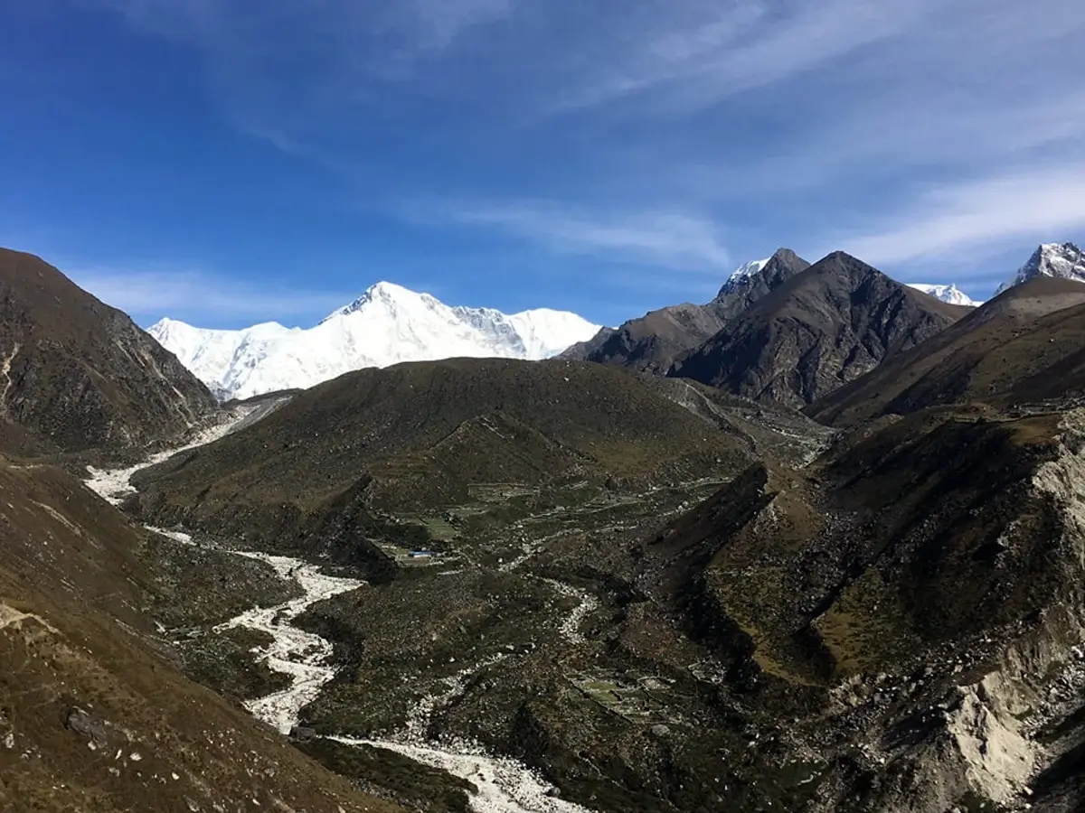 Capture clear sky during the Gokyo Valley Trek 