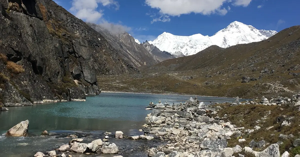 First Gokyo Lake