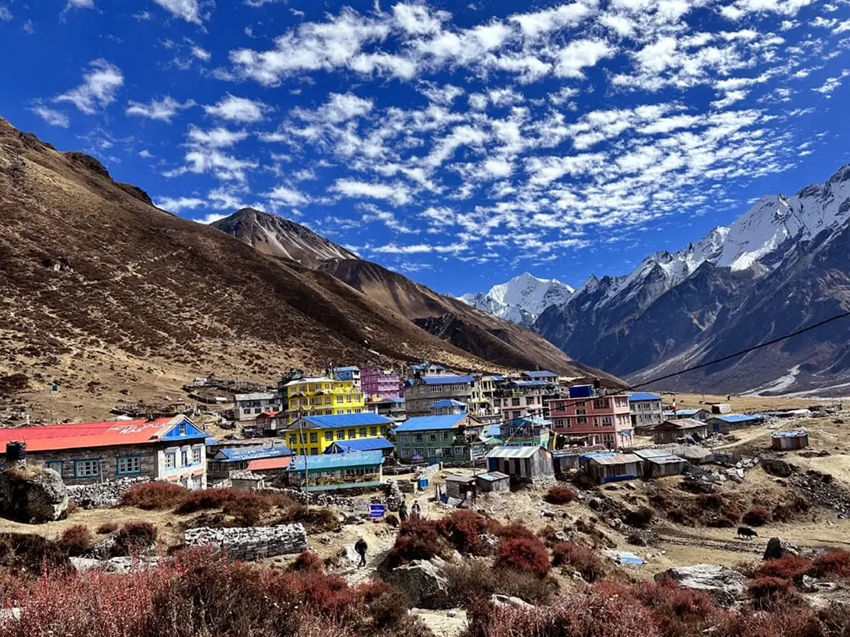 Breathtaking view of Langtang Valley