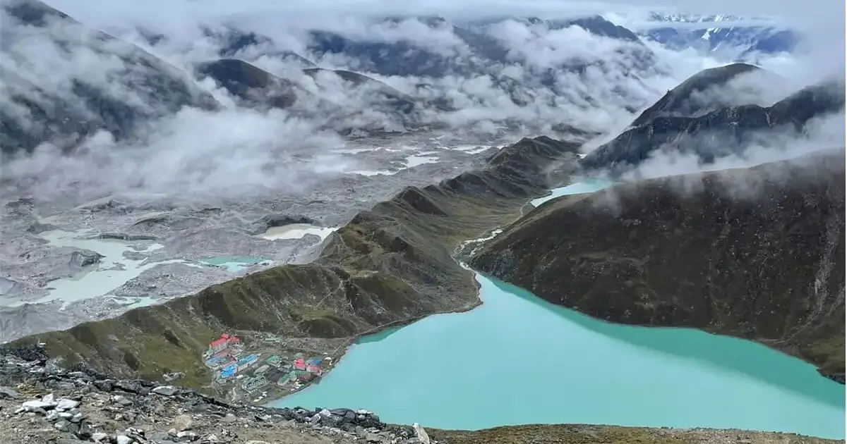 View from Gokyo Ri(5357 m)