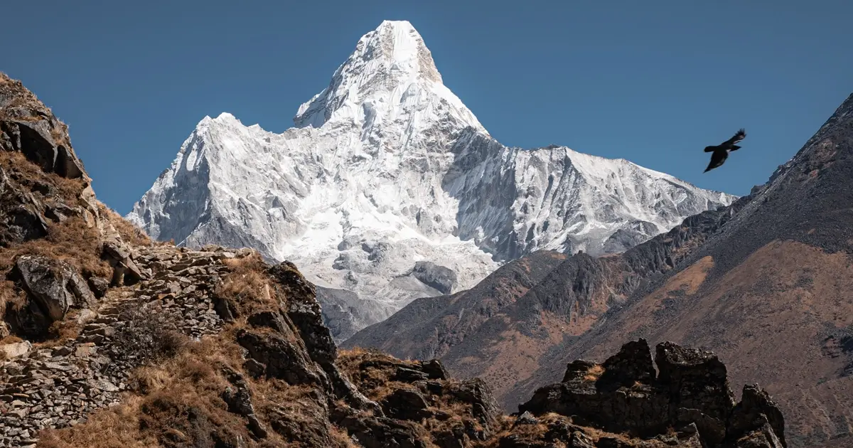 Breathtaking View of Mt. Amadablam