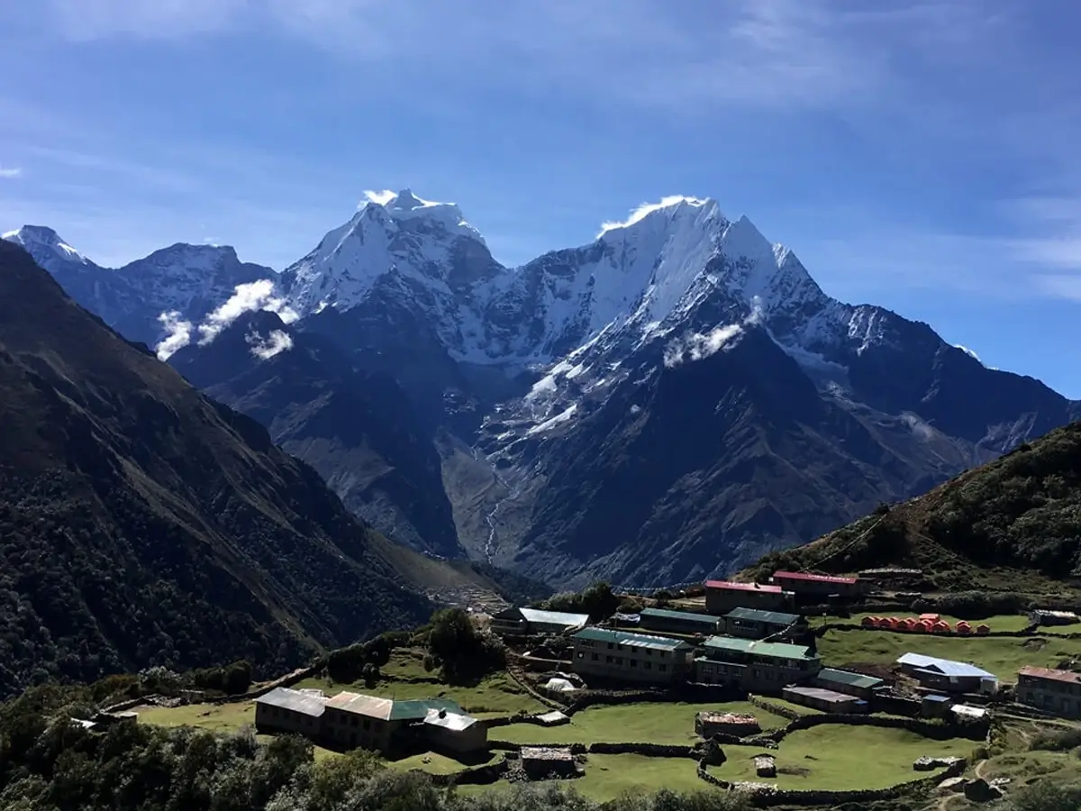 Quaint village on the way to Gokyo Valley