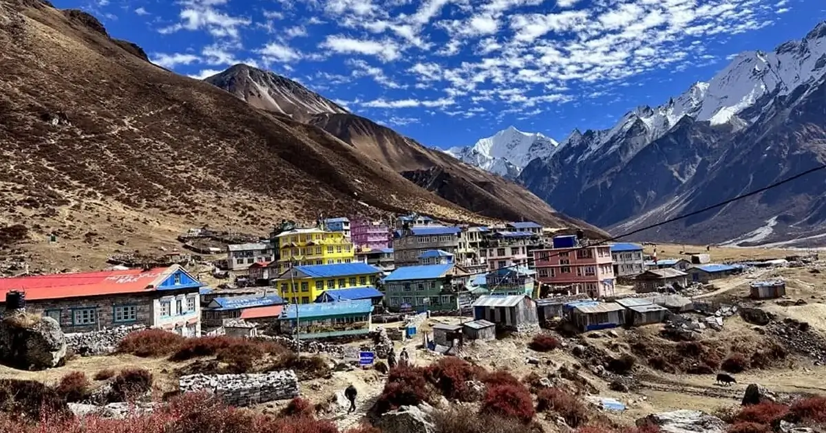 Teahouses in Langtang Valley