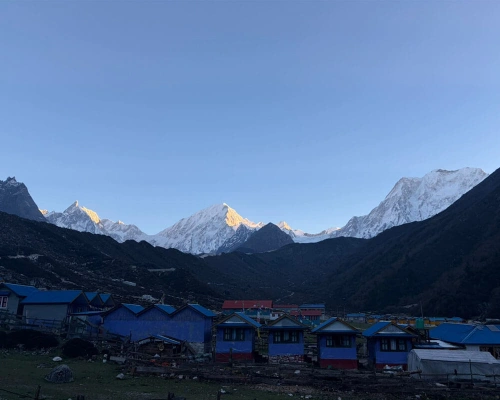 Bhimthang Village After Larkya Pass
