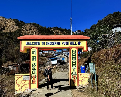 Hiking To Ghorapani Poon Hill