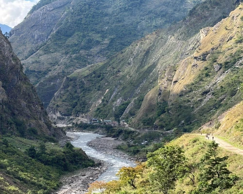 Hiking Trail To Tsum Valley Manaslu
