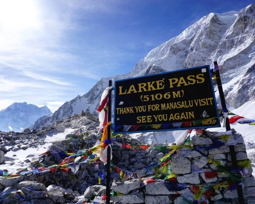 Larke Pass Manaslu