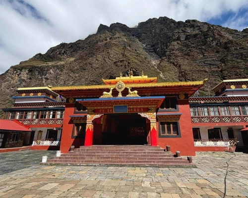 Monastery At Tsum Valley