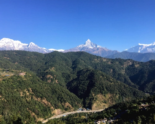 Mountain View Ghorapani Tre