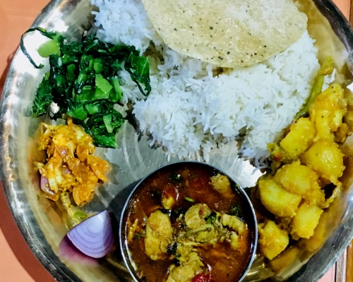 Nepalese Food During The Trek