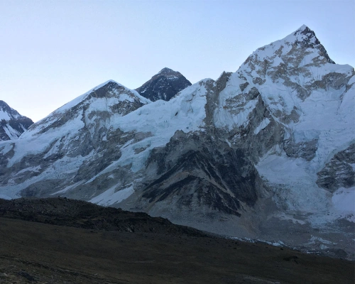 View Of Mt. Everest From Kalapatthar