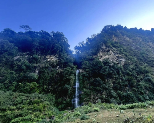 Water Fall Annapurna Hiking